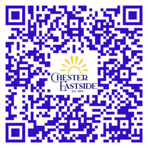 Chester Eastside donation QR Code